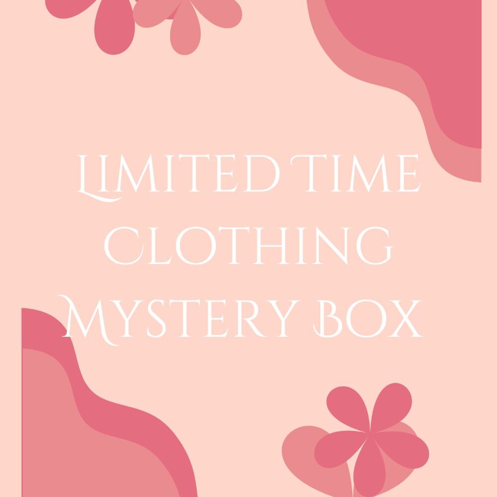 Used Clothing Reseller Mystery Box 5 ITEM MINIMUM